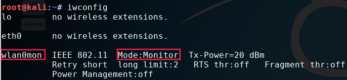 iwconfig